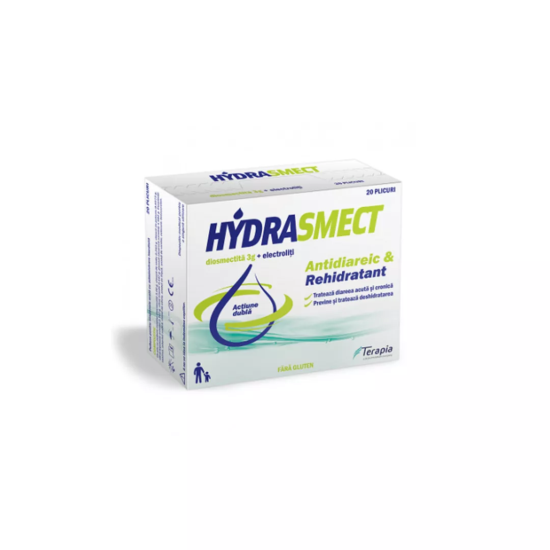 HydraSmect, 20 plicuri, Terapia, [],farmaciabajan.ro