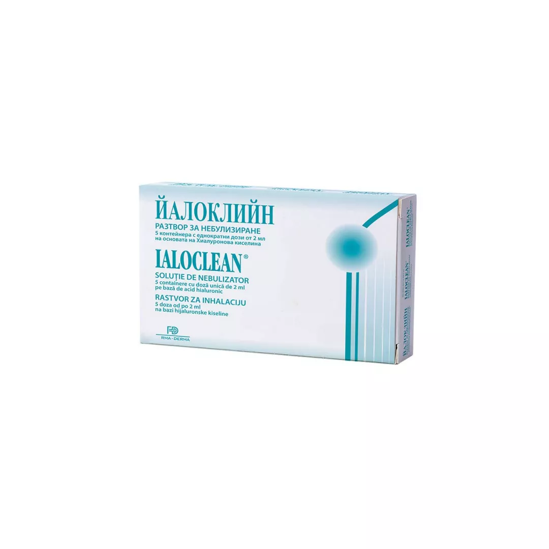 Soluție de nebulizare sterilă Ialoclean, 5 monodoze, Farma-Derma Italia, [],farmaciabajan.ro