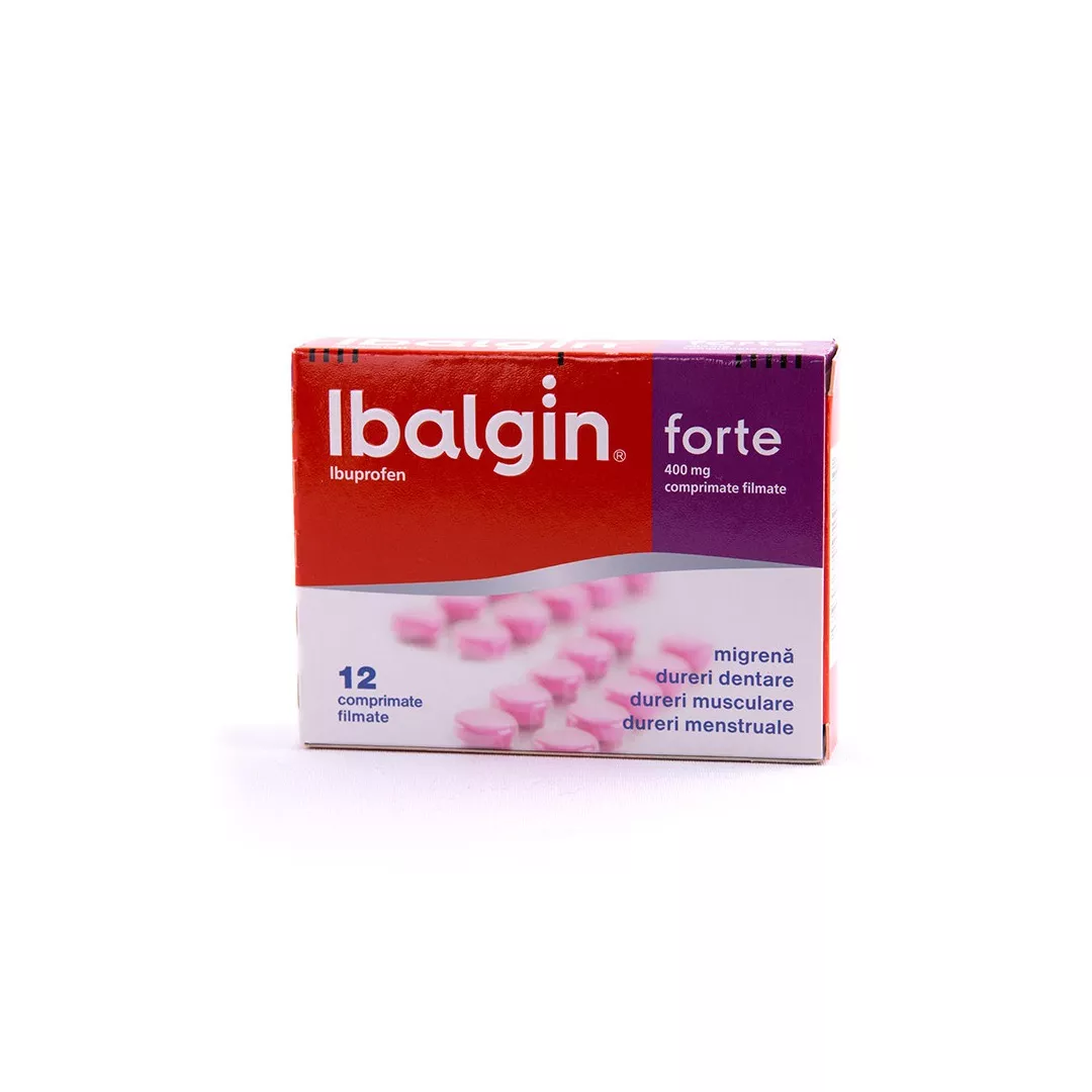 Ibalgin Forte 400 mg, 12 comprimate, Sanofi , [],https:farmaciabajan.ro