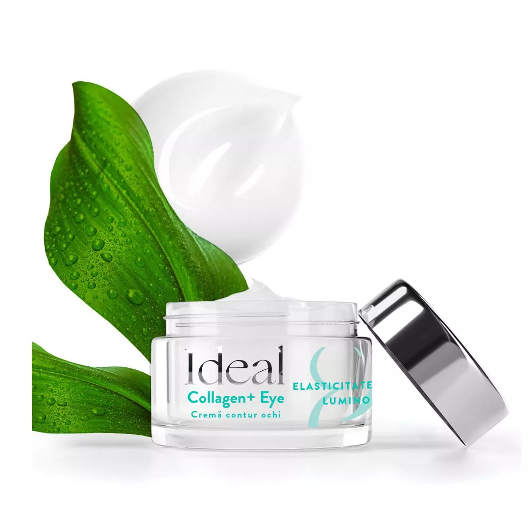 IDEAL Collagen + Eye Crema contur ochi, 15 ml, Fiterman, [],farmaciabajan.ro