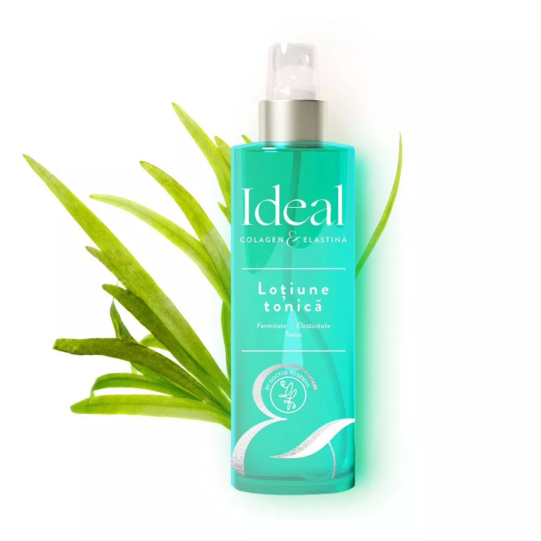 IDEAL Collagen & Elastina Lotiune tonica, 250 ml, Fiterman, [],farmaciabajan.ro