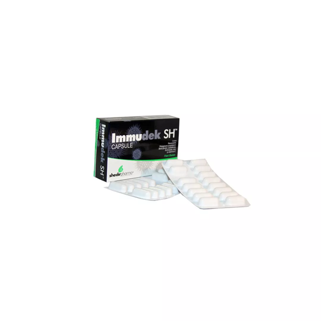 Immudek SH, 30 capsule, Shedirpharma, [],farmaciabajan.ro