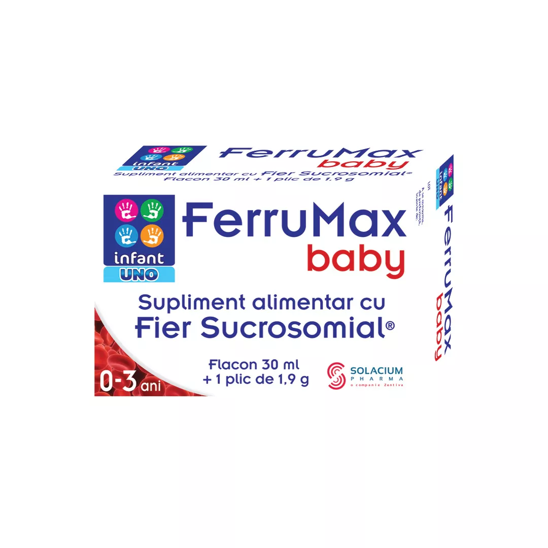 FerruMax baby, 30 ml, Infant Uno, [],farmaciabajan.ro