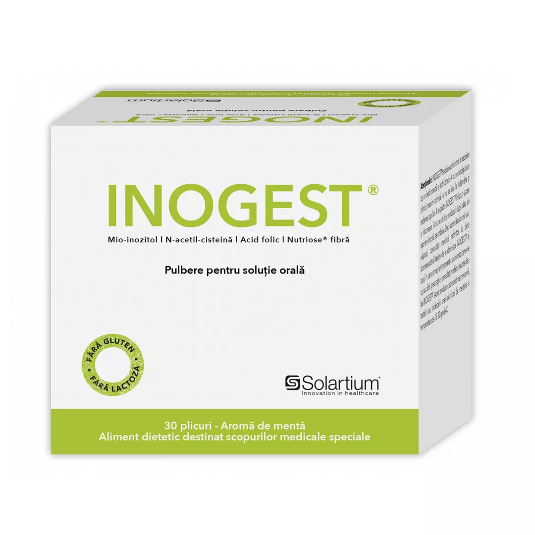 Inogest, 30 plicuri, Solartium, [],farmaciabajan.ro