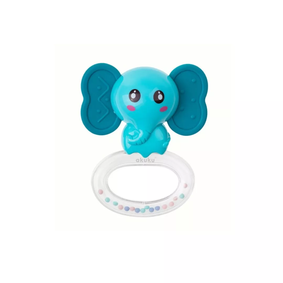 Jucarie zornaitoare elefant A0450, Akuku, [],farmaciabajan.ro