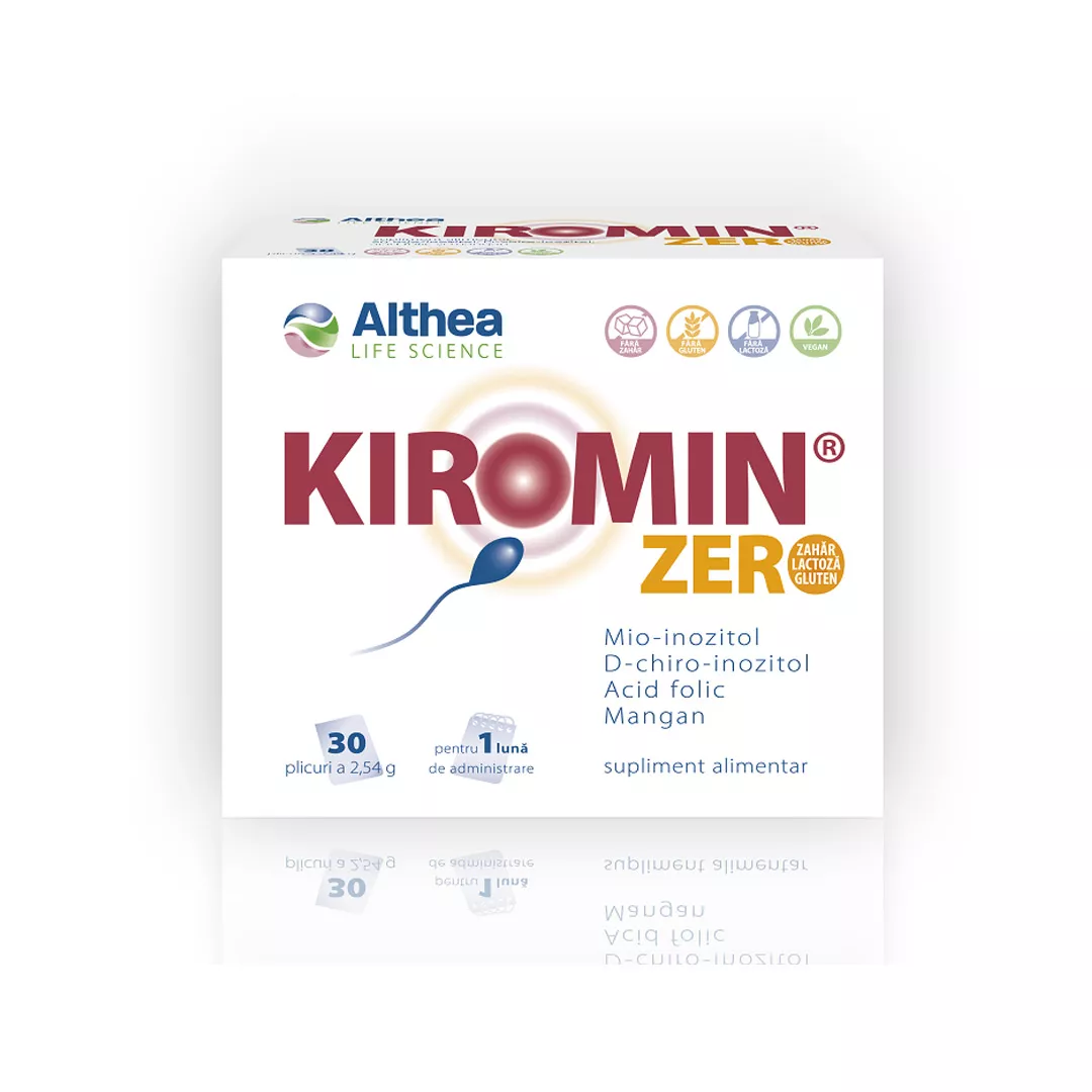 Kiromin Zero, 30 plicuri, Althea Life Science, [],https:farmaciabajan.ro