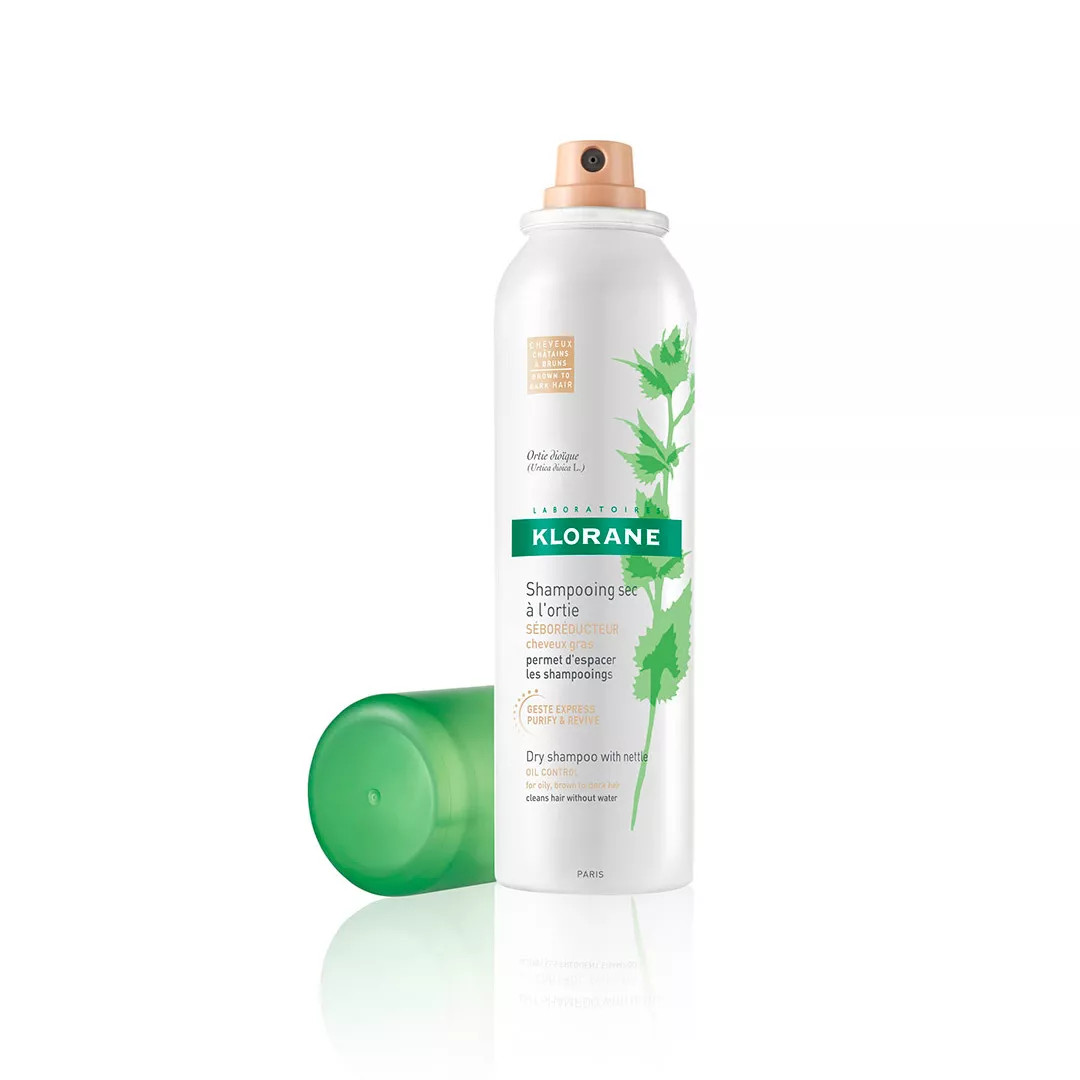 Sampon uscat nuantator cu extract de urzica, 150 ml, Klorane, [],farmaciabajan.ro