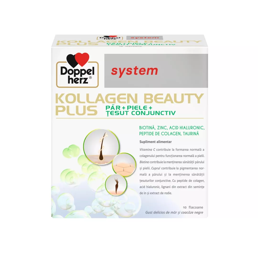 Kollagen Quisse Beauty plus, 10 ml, Doppelherz S, [],farmaciabajan.ro