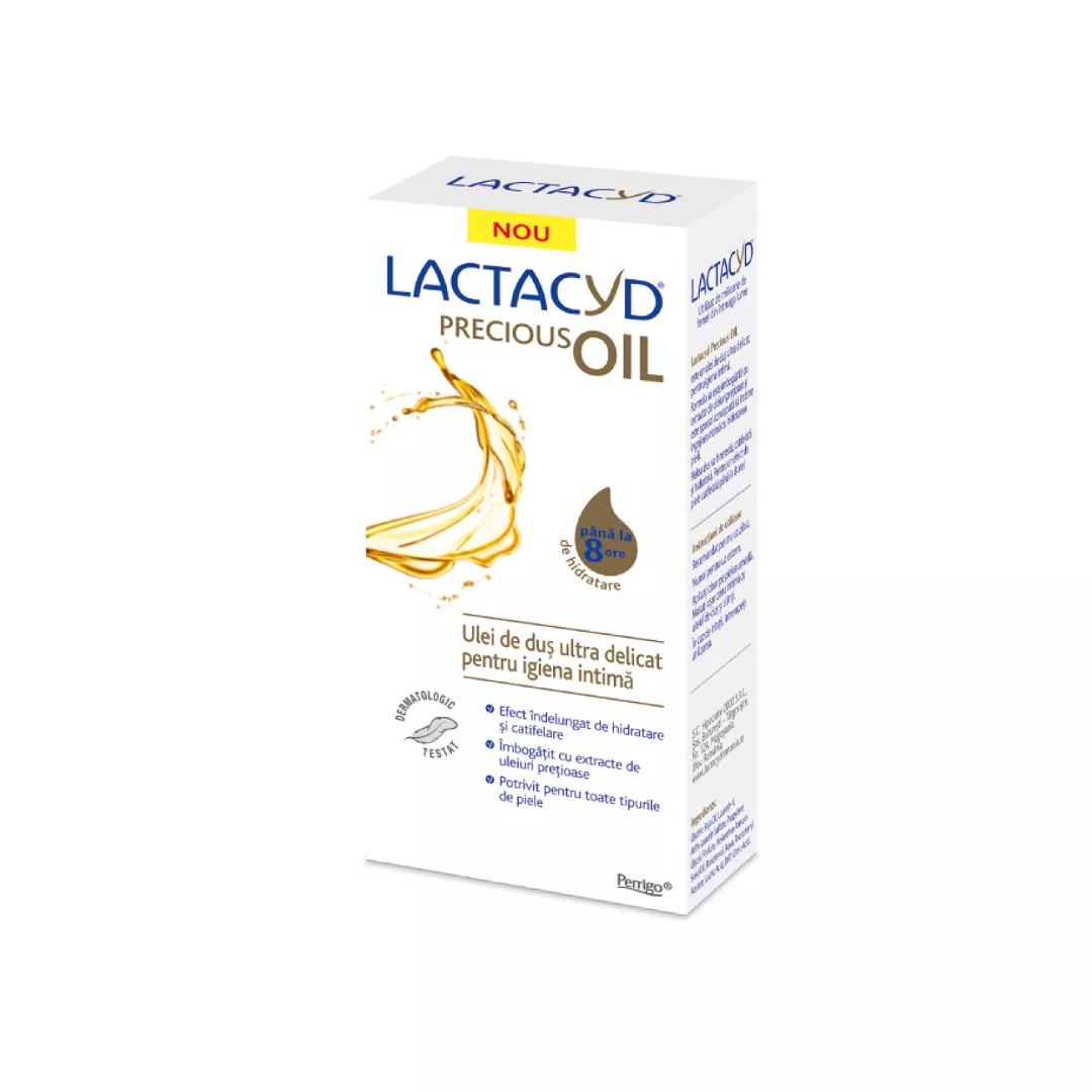 Ulei de dus pentru igiena intima Lactacyd, 200 ml, Perrigo, [],https:farmaciabajan.ro