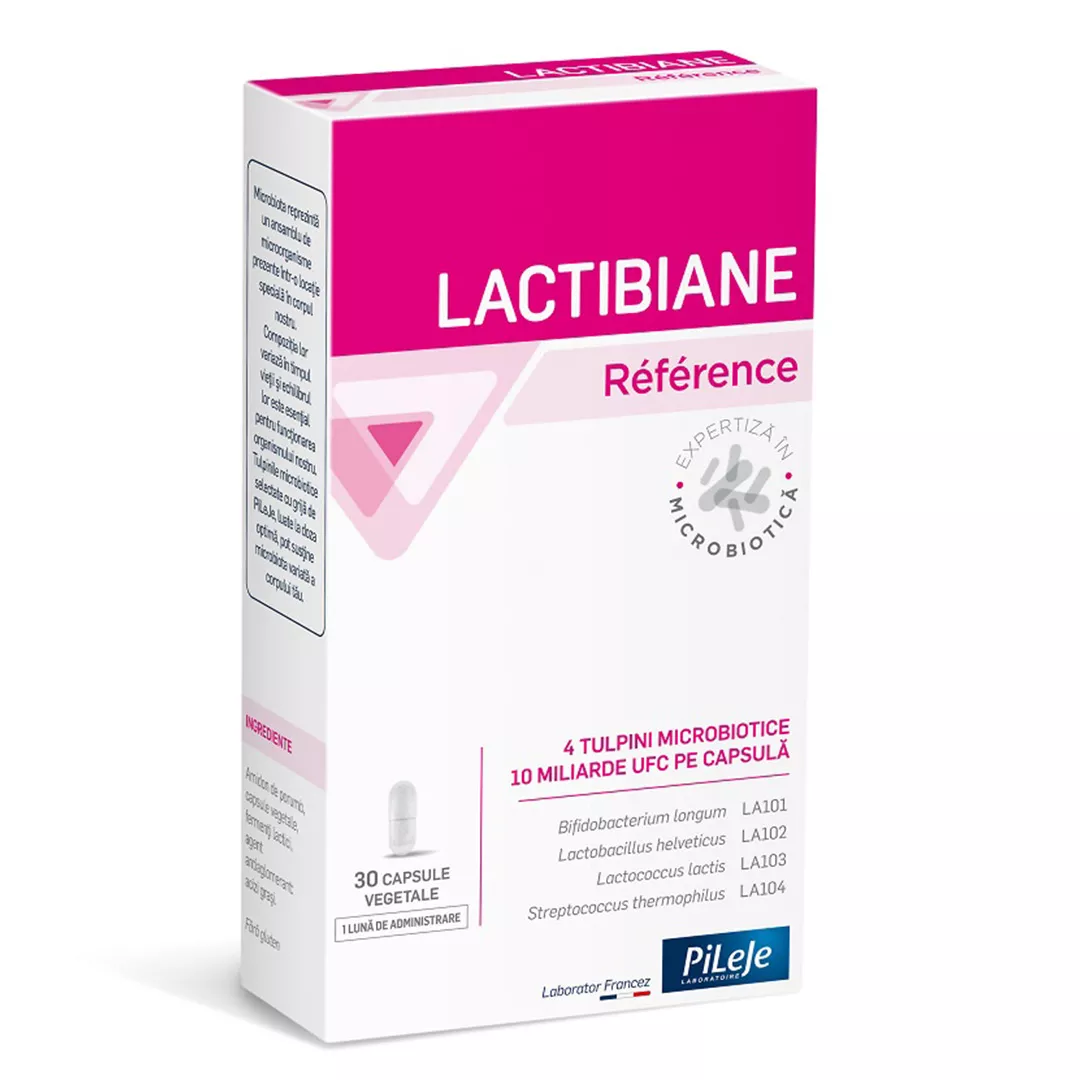 Lactibiane Reference, 30 capsule vegetale, Pileje, [],farmaciabajan.ro