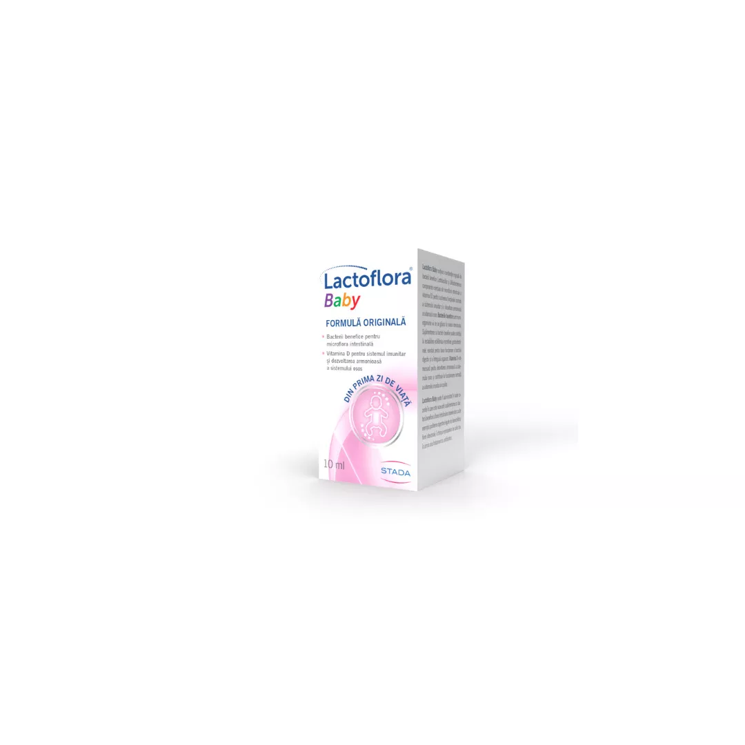 Lactoflora Picaturi Baby, 10 ml, Stada, [],farmaciabajan.ro