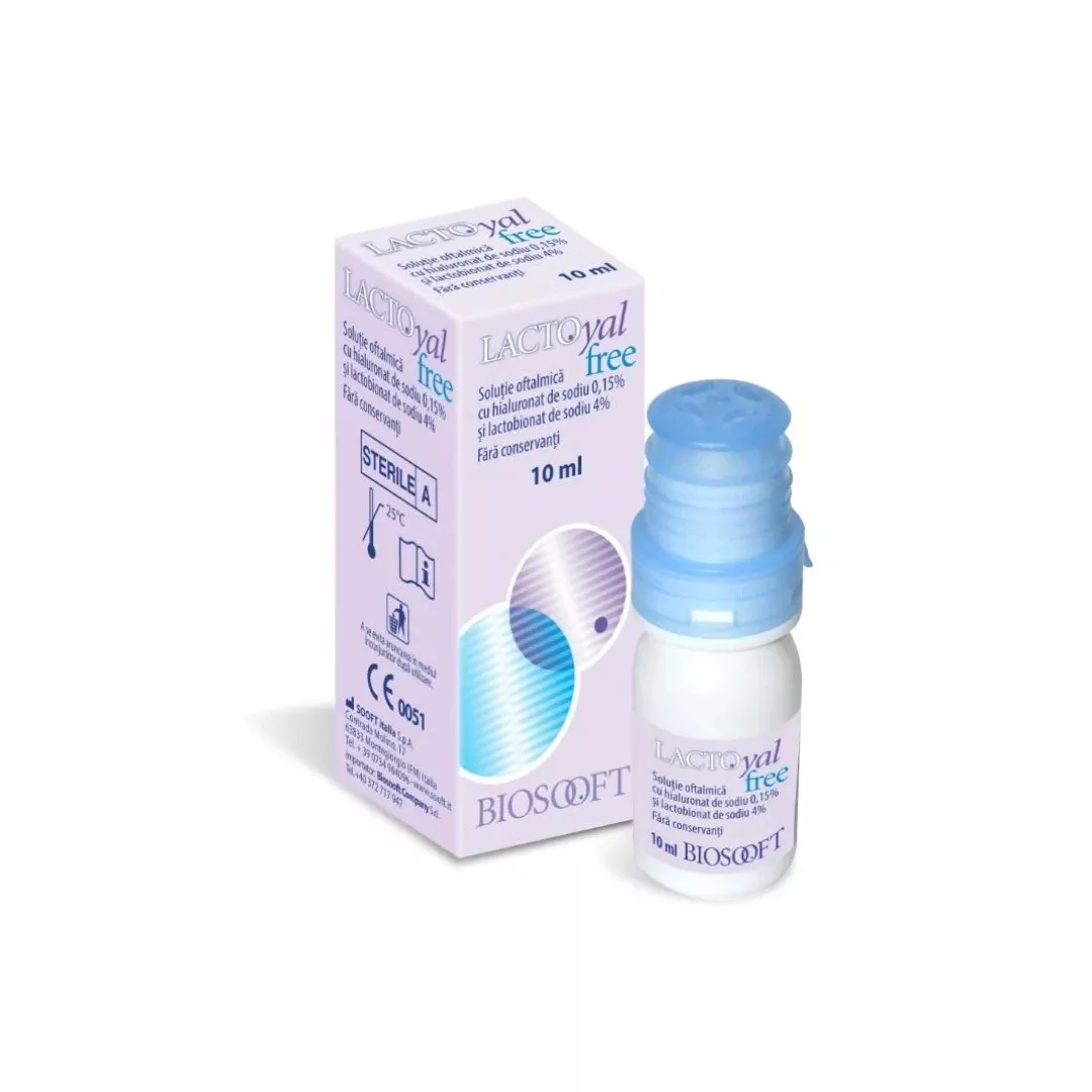 Lactoyal free solutie oftalmica, 10 ml, BioSooft, [],farmaciabajan.ro