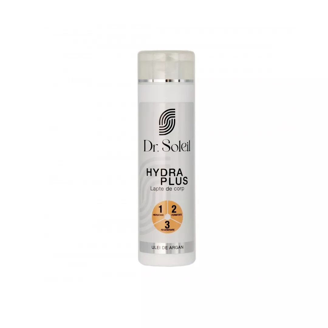 Lapte de corp Hydra Plus cu Ulei de Argan, 250 ml, Dr. Soleil, [],farmaciabajan.ro
