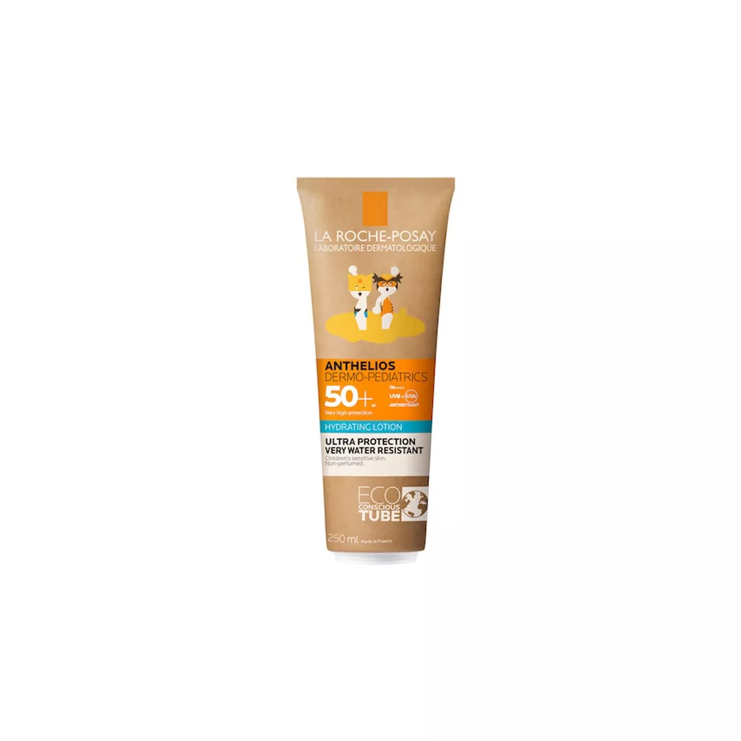 Lapte de protectie solara pentru copii SPF 50+ Anthelios Dermo-Pediatrics, 250 ml, La Roche-Posay, [],farmaciabajan.ro