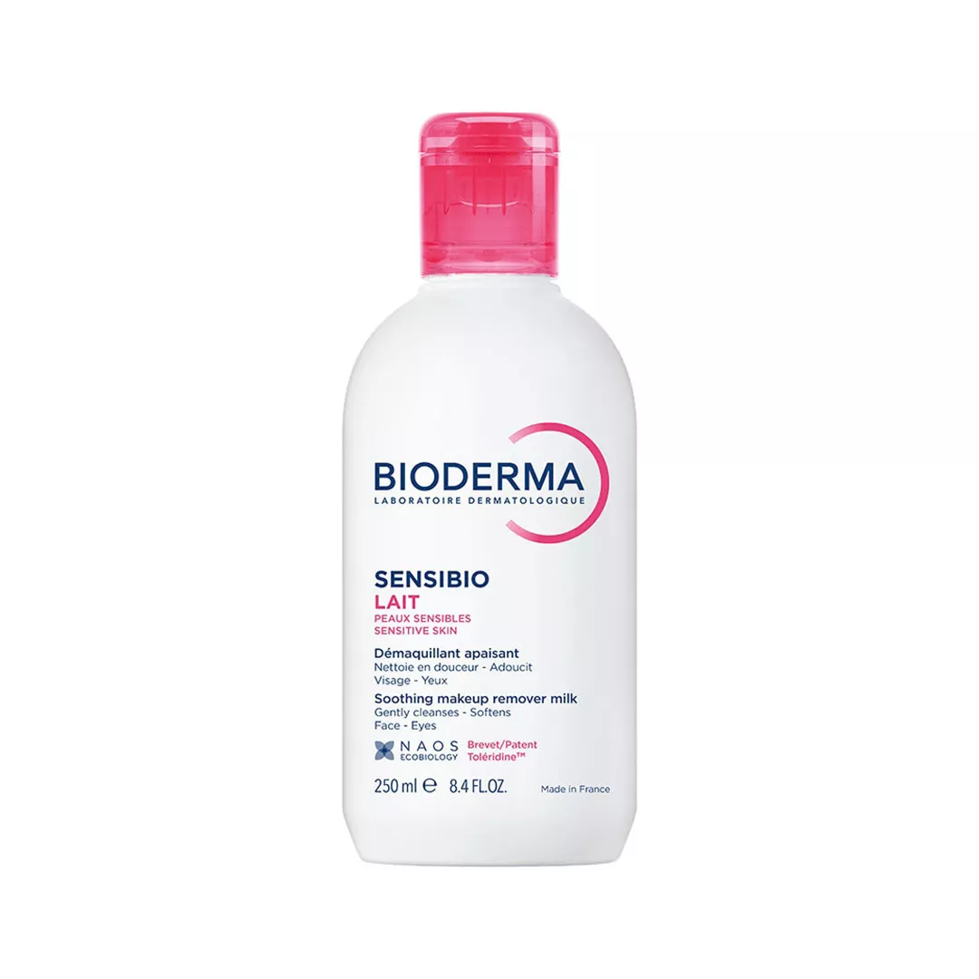 Lapte demachiant Sensibio Lait pentru ten sensibil, 250 ml, Bioderma , [],farmaciabajan.ro
