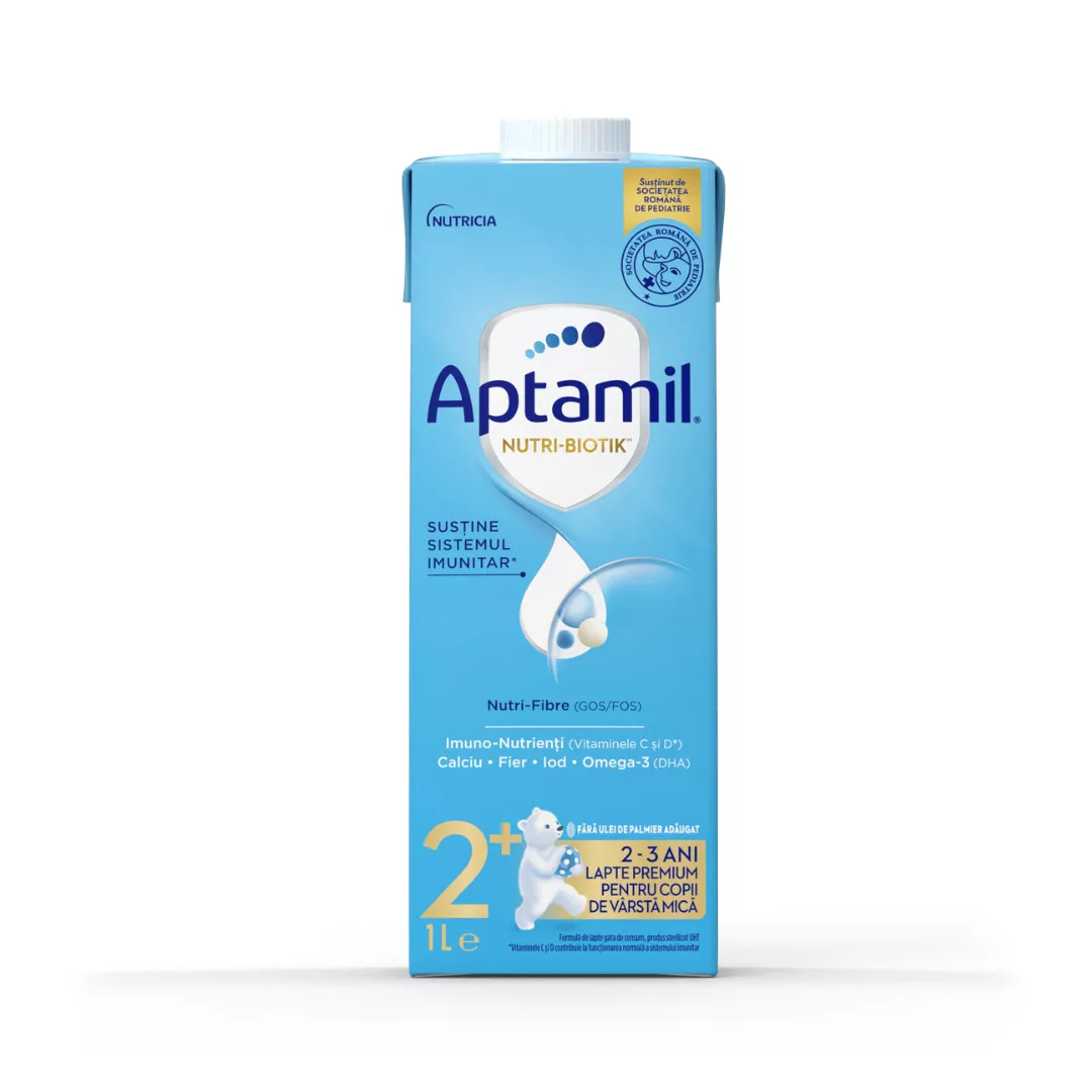 Lapte lichid Nutri - Biotik 2+, 1000 ml, Aptamil, [],farmaciabajan.ro