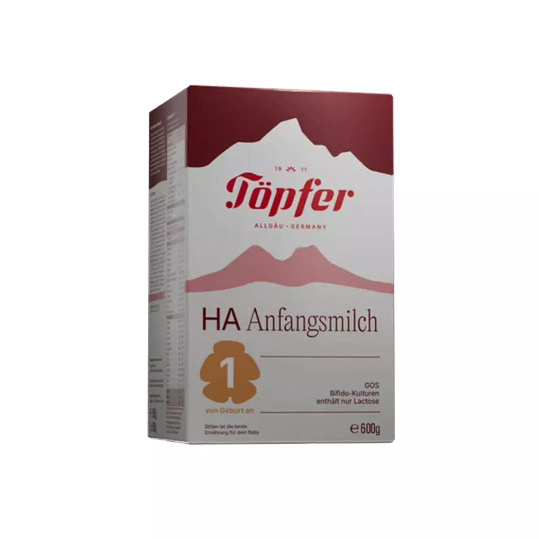 Lapte praf hipoalergenic HA 1, de la nastere, 600 g, Topfer, [],farmaciabajan.ro