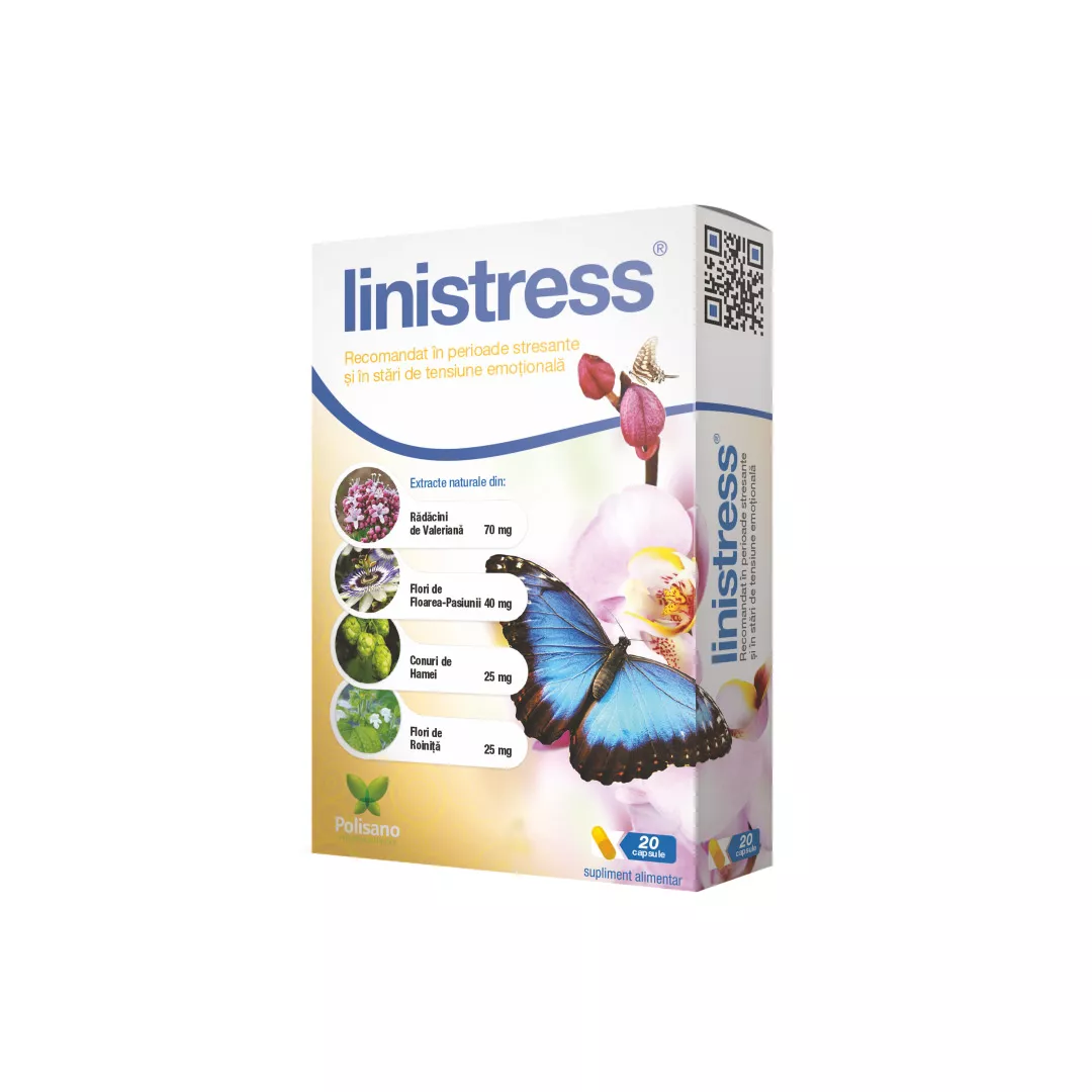 Linistress, 20 capsule, Polisano, [],farmaciabajan.ro