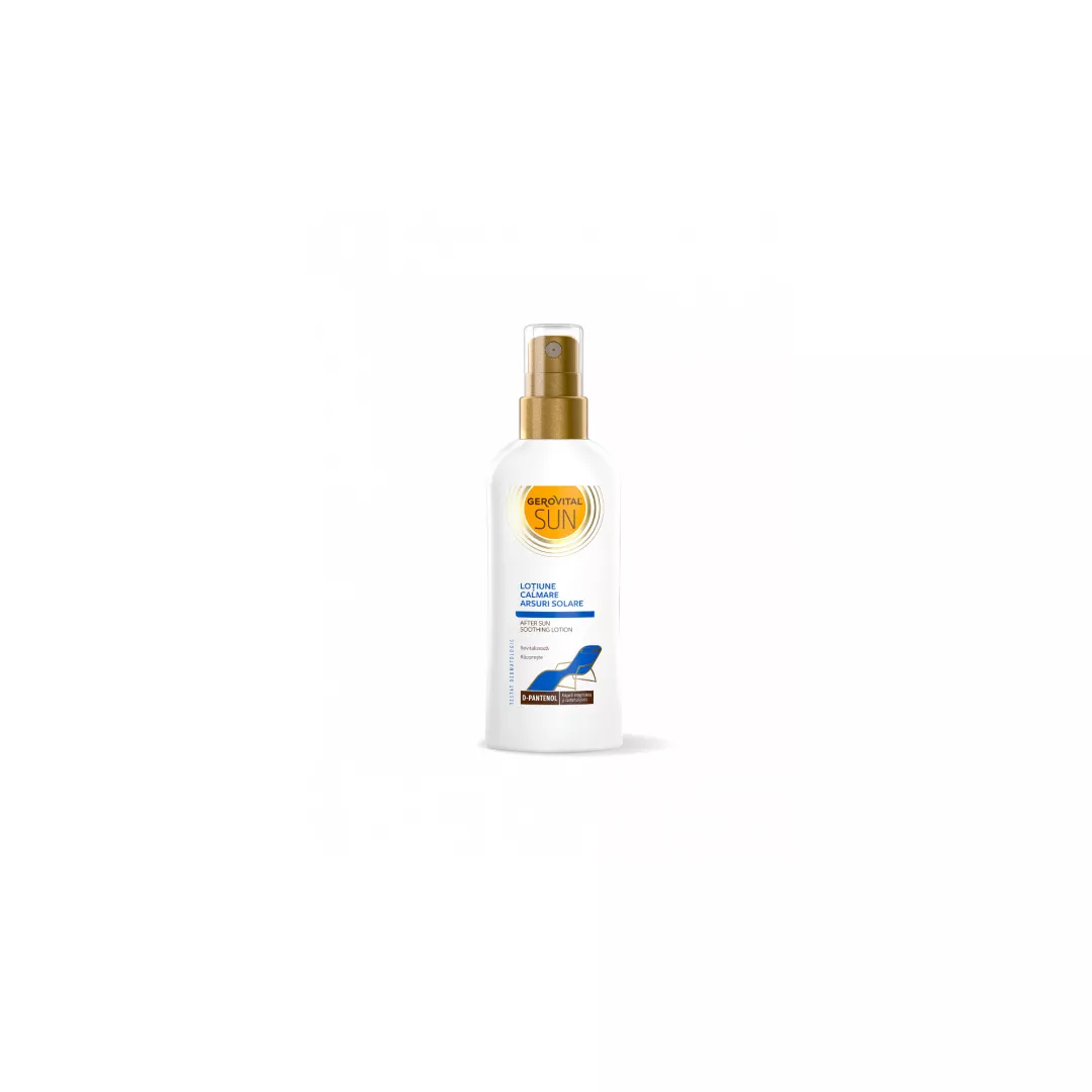 Lotiune calmare arsuri Solare Sun, 150 ml, Gerovital, [],farmaciabajan.ro