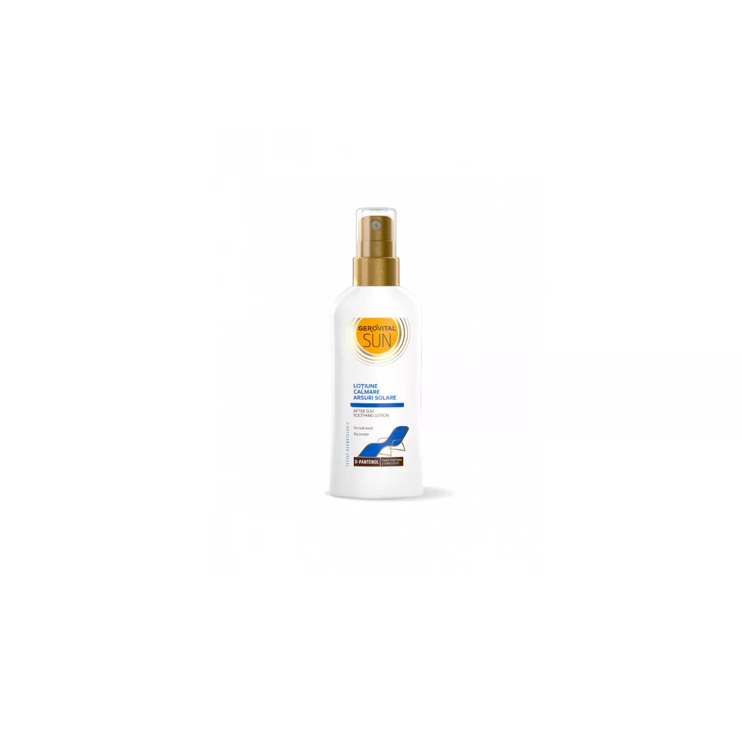 Lotiune calmare arsuri solare, Sun, 150 ml, Gerovital, [],farmaciabajan.ro