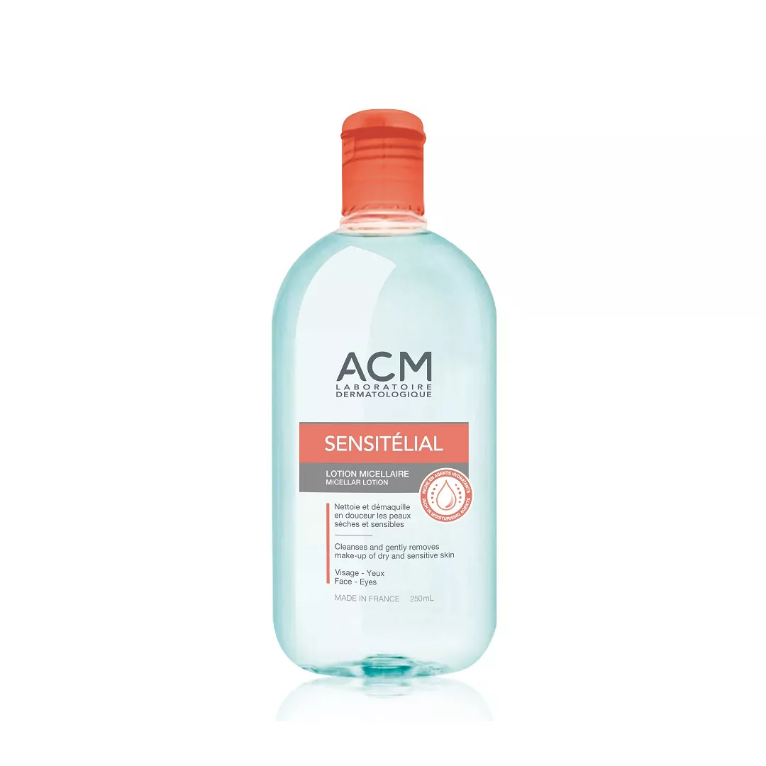 Lotiune micelara pentru fata si ochi Sensitelial, 250 ml, Acm, [],farmaciabajan.ro