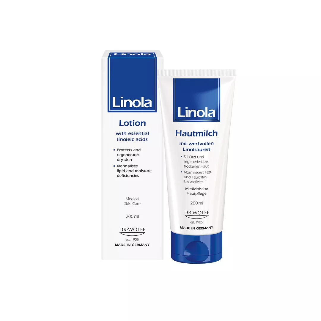 Lotiune pentru corp Linola, 200 ml, Dr. Wolff, [],farmaciabajan.ro