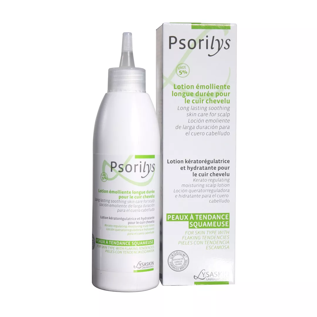 Lotiune pentru scalp cu efect emolient Psorilys, 150 ml, Lab Lysaskin, [],farmaciabajan.ro