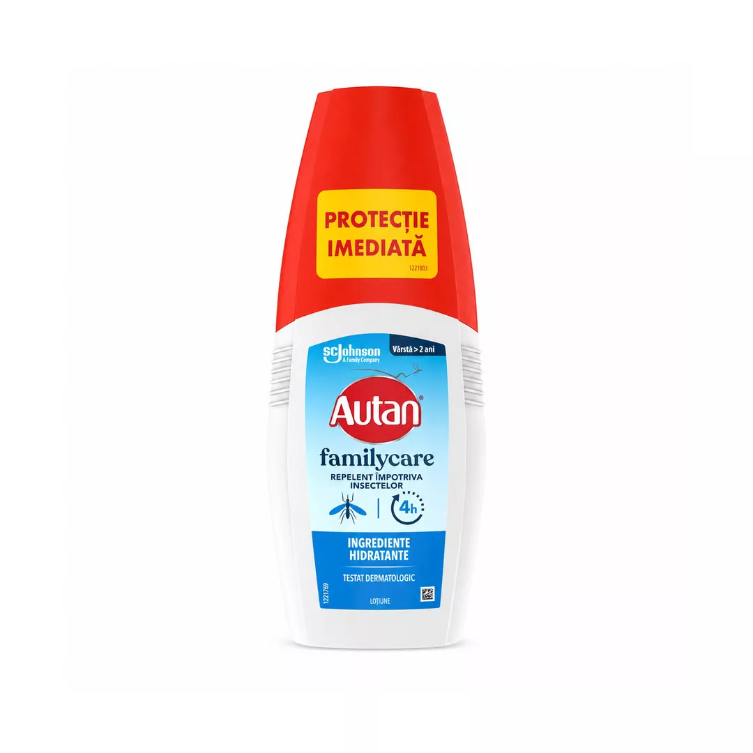 Lotiune cu efect repelent pentru tantari Family Care, 100 ml, Autan , [],farmaciabajan.ro