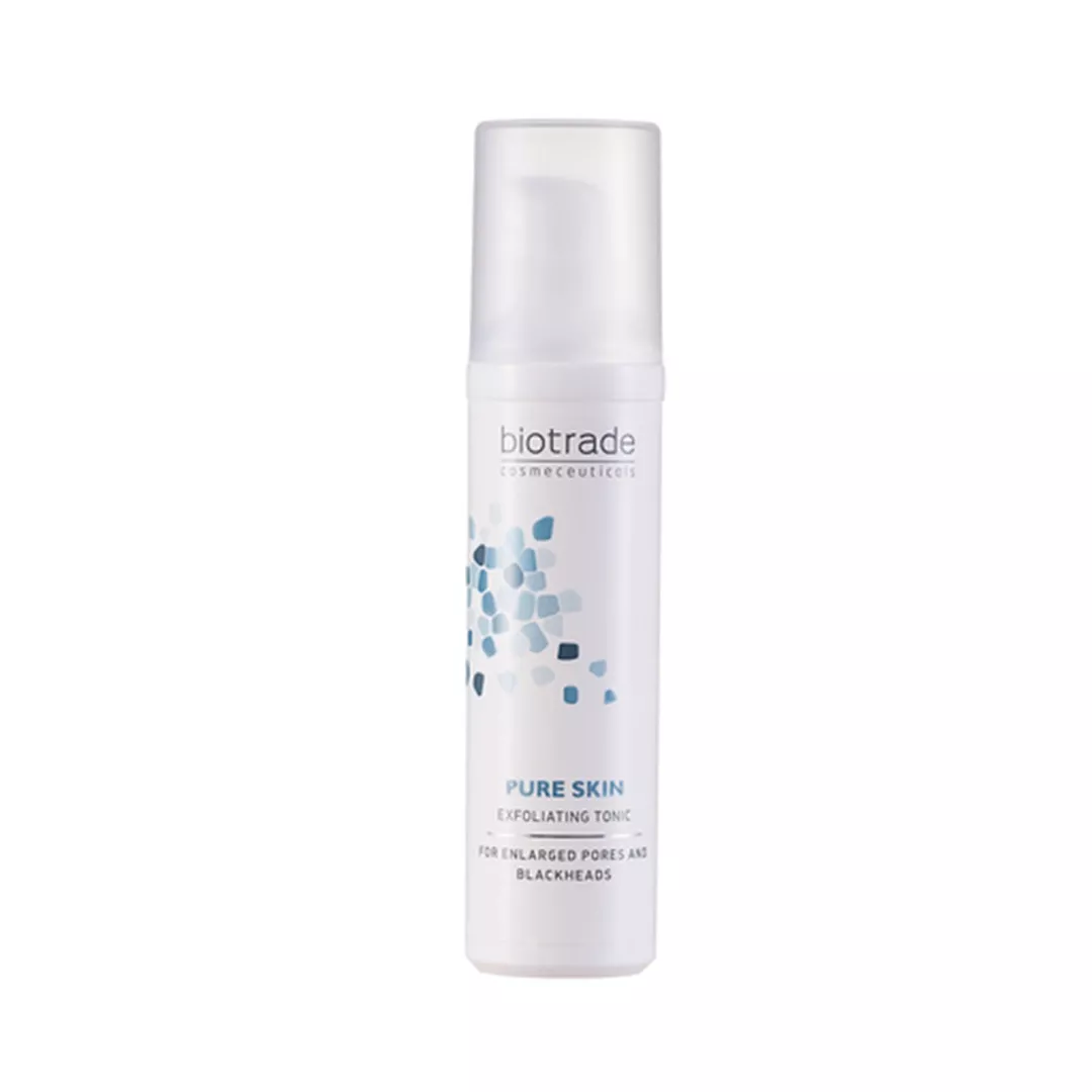 Lotiune tonica exfolianta Pure Skin, 60 ml, Biotrade, [],farmaciabajan.ro