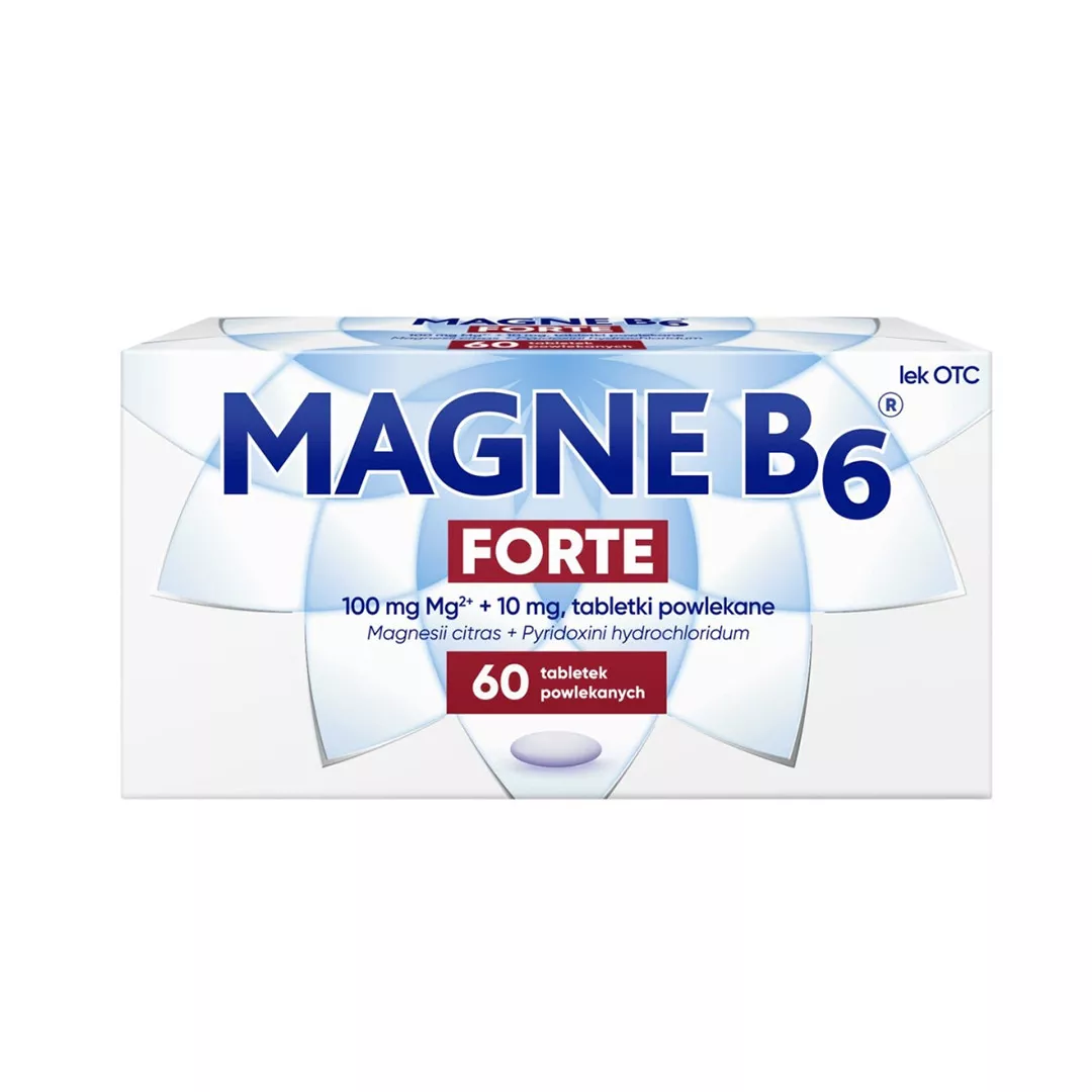 Magne B6 Forte, 60 comprimate filmate, Sanofi, [],farmaciabajan.ro