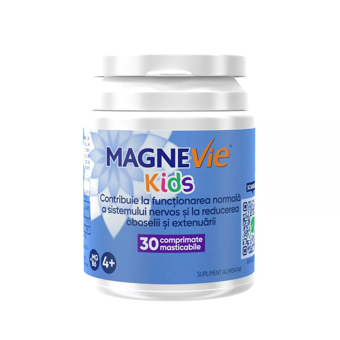 MagneVie Kids, 30 comprimate mastecabile, Sanofi, [],farmaciabajan.ro