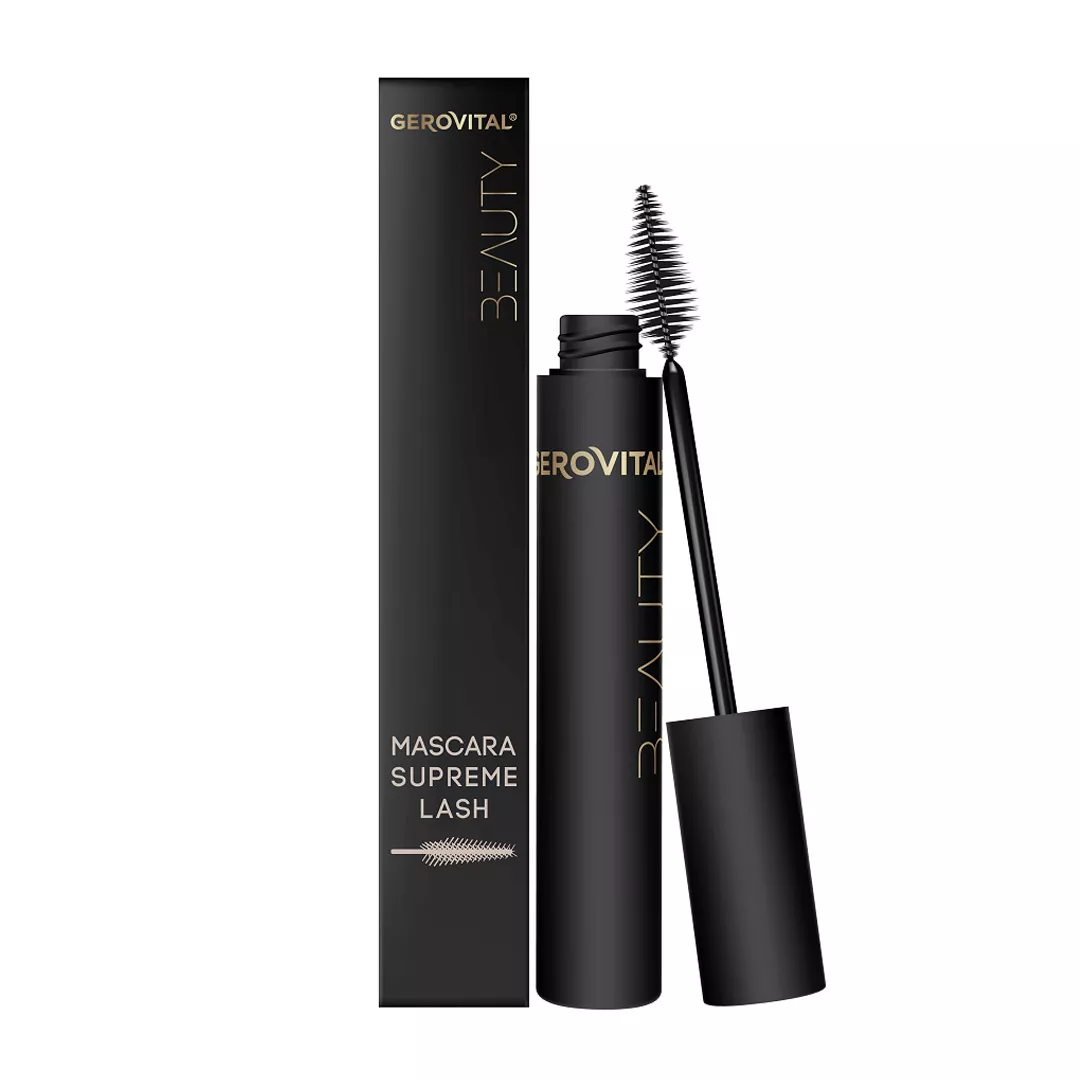 Mascara Supreme Lash Beauty, 14 ml, Gerovital, [],farmaciabajan.ro