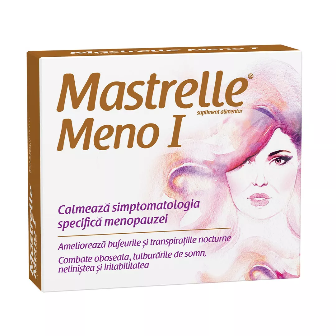 Mastrelle Meno I, 30 capsule, Fiterman Pharma, [],https:farmaciabajan.ro