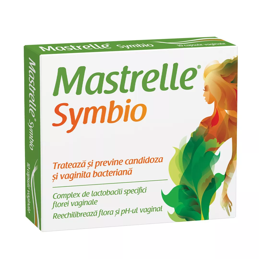 Mastrelle Symbio, 10 capsule vaginale, Fiterman, [],farmaciabajan.ro