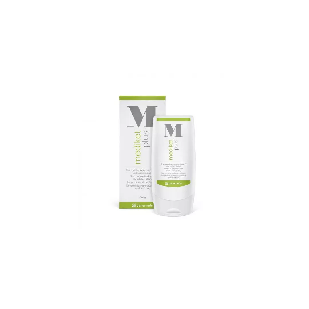 Sampon dermatologic anti-matreata si iritatii - Mediket Plus, 100 ml, Benemedo, [],farmaciabajan.ro