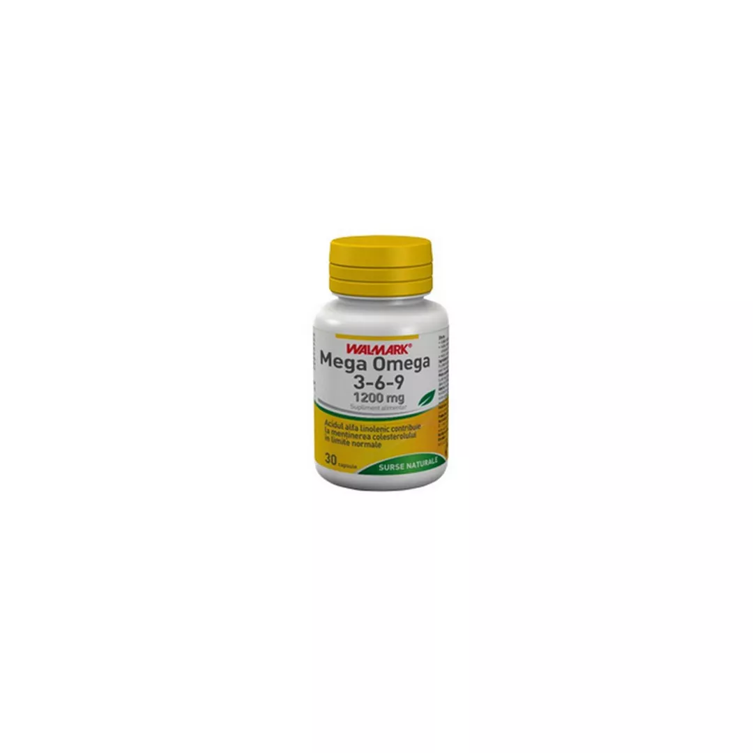 Mega Omega 3-6-9, 30 capsule, Walmark, [],farmaciabajan.ro