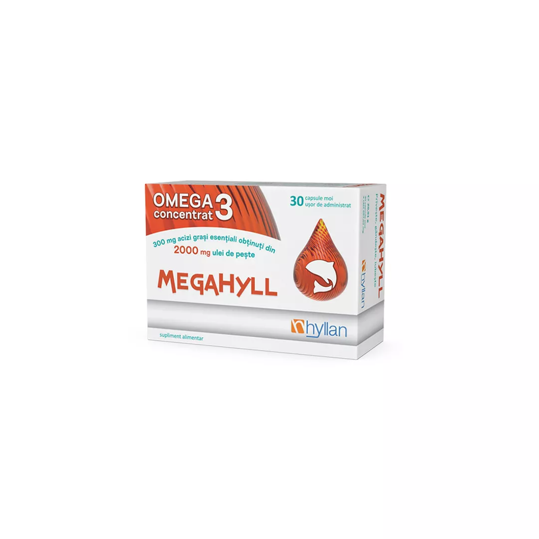 Megahyll, 30 capsule, Hyllan, [],https:farmaciabajan.ro