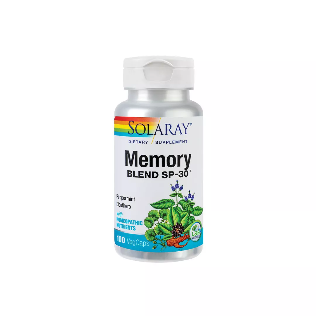 Memory Blend Solaray, 100 capsule, Secom, [],https:farmaciabajan.ro