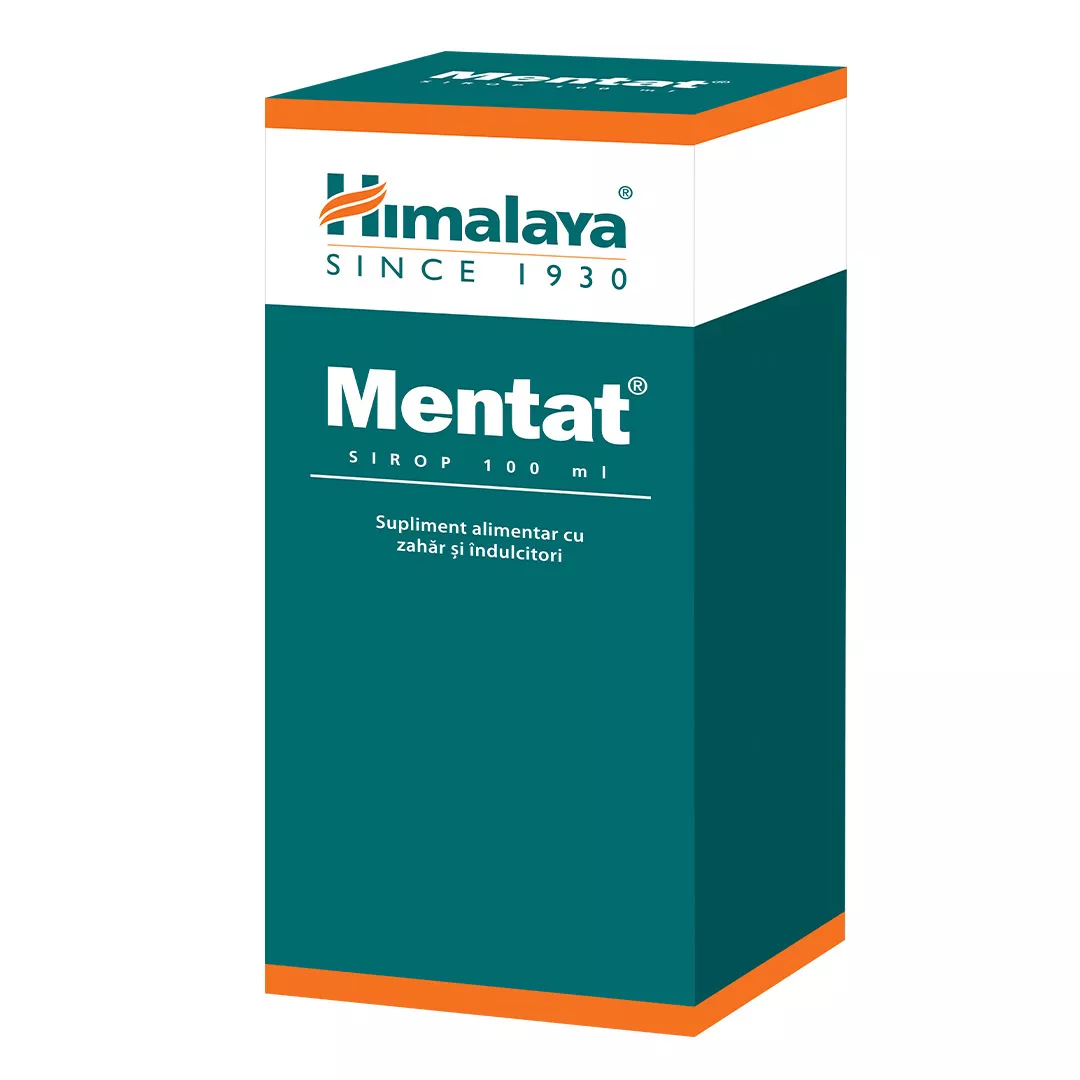 Mentat sirop, 100 ml, Himalaya, [],farmaciabajan.ro
