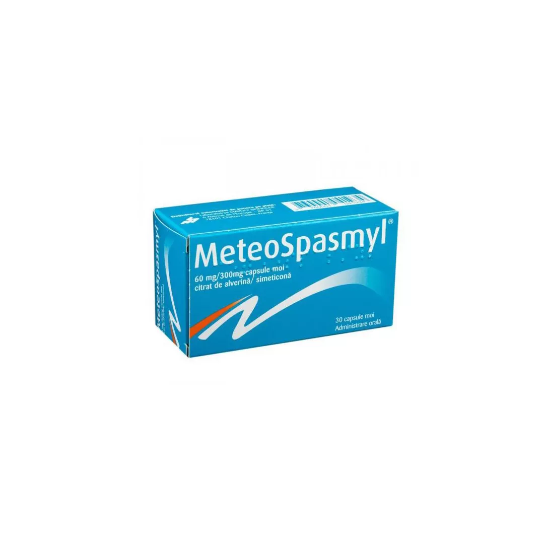 Meteospasmyl, 30 capsule, Mayoly Spindler Lab, [],farmaciabajan.ro