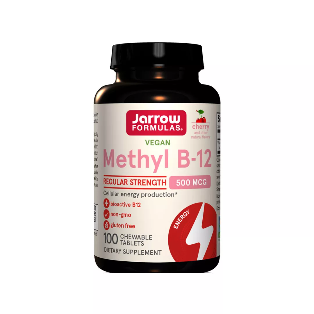 Methyl B-12, 500 mcg, 100 tablete masticabile, Secom, [],farmaciabajan.ro