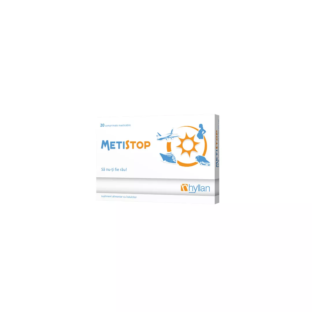 MetiStop, 20 comprimate, Hyllan, [],https:farmaciabajan.ro