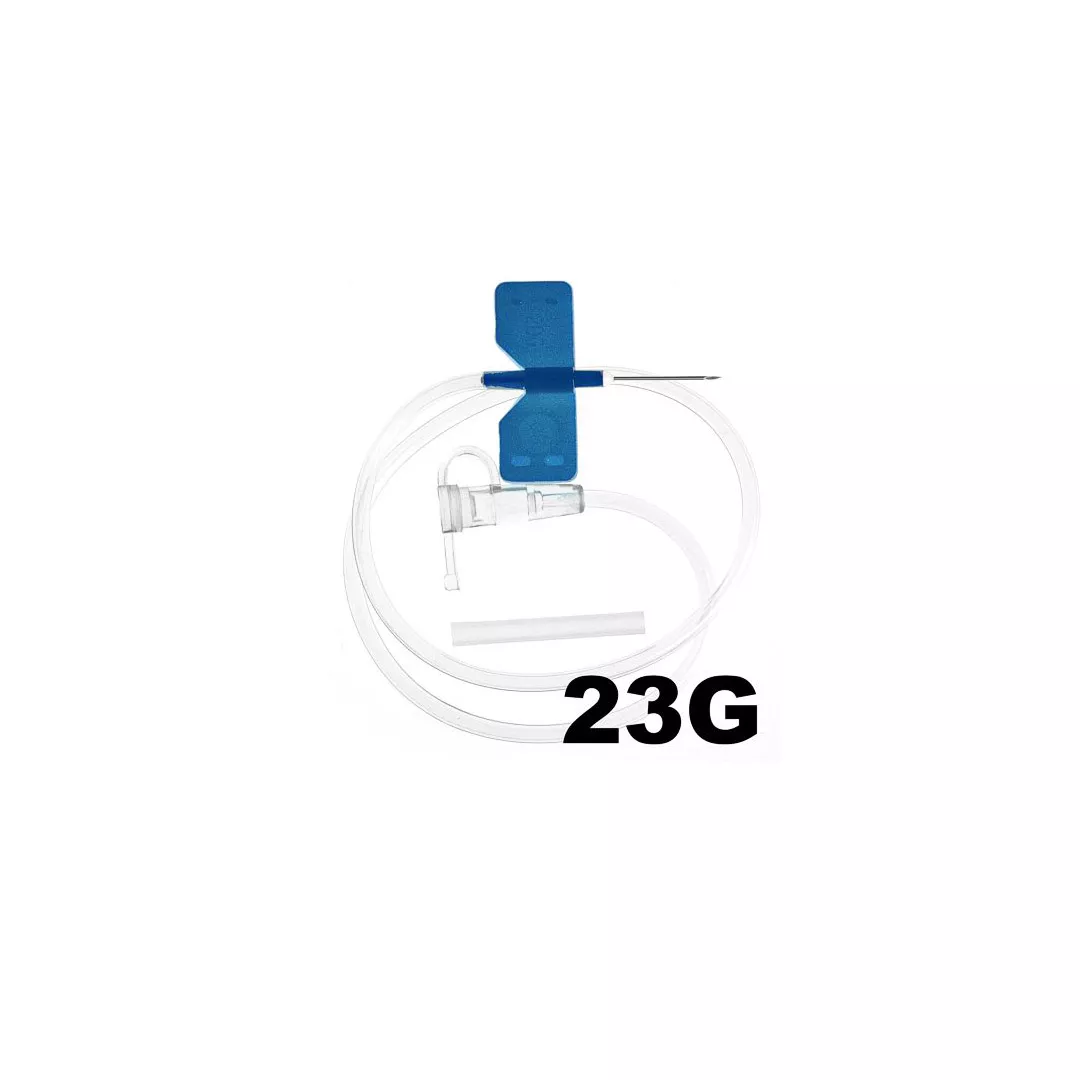 Microperfuzor cu fluturas (albastru), 23G, Romed, [],farmaciabajan.ro