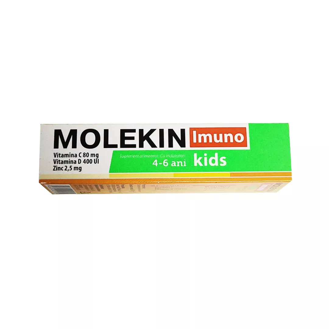 Molekin imuno Kids, 4 - 6 ani, 20 comprimat efervescente, Zdrovit, [],farmaciabajan.ro
