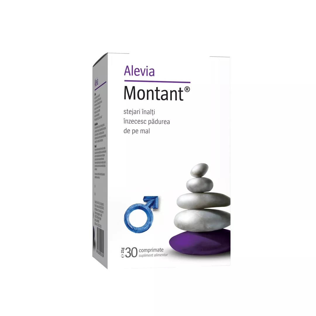 Montant, 30 comprimate, Alevia, [],farmaciabajan.ro