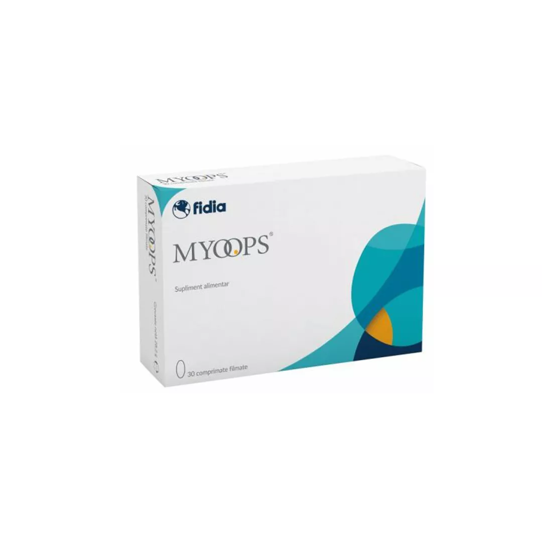 Myoops, 30 comprimate, Fidia, [],farmaciabajan.ro