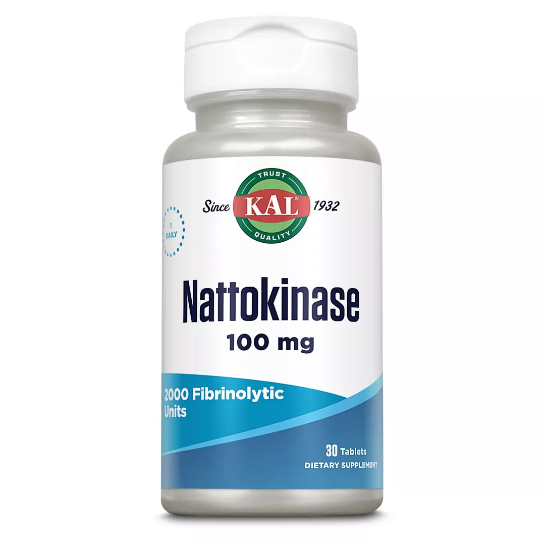 Nattokinase 100mg, 30 tablete, Solaray, [],farmaciabajan.ro