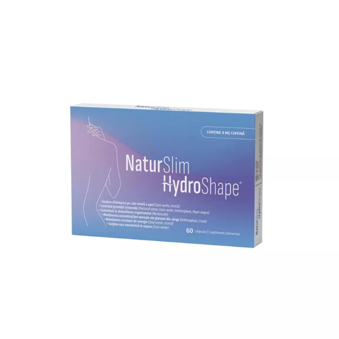 NaturSlim HydroShape, 60 capsule, Naturpharma, [],farmaciabajan.ro