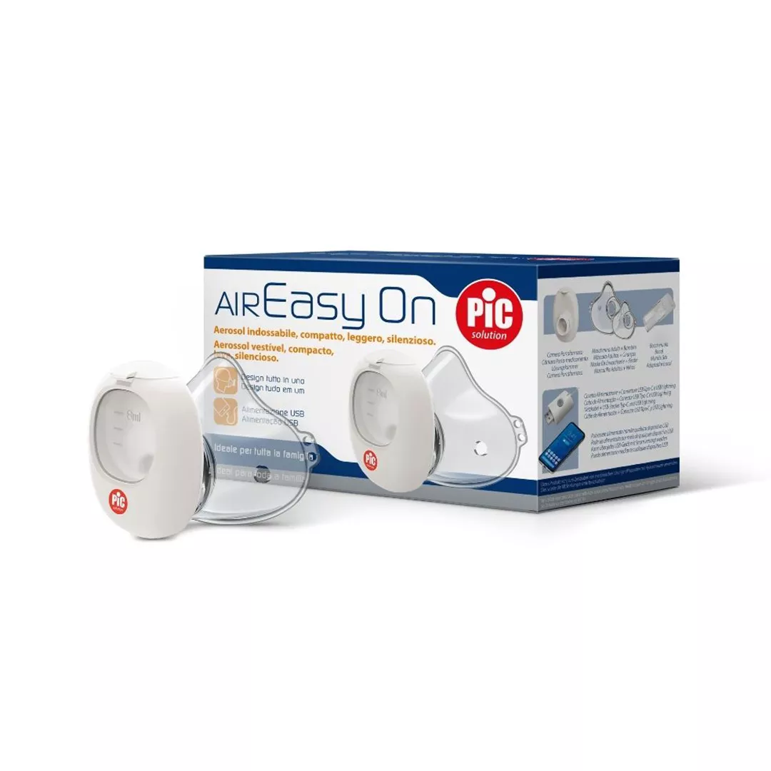Nebulizator ultrasonic cu tehnologie Mesh AIREasy On, Pic Solution, [],farmaciabajan.ro