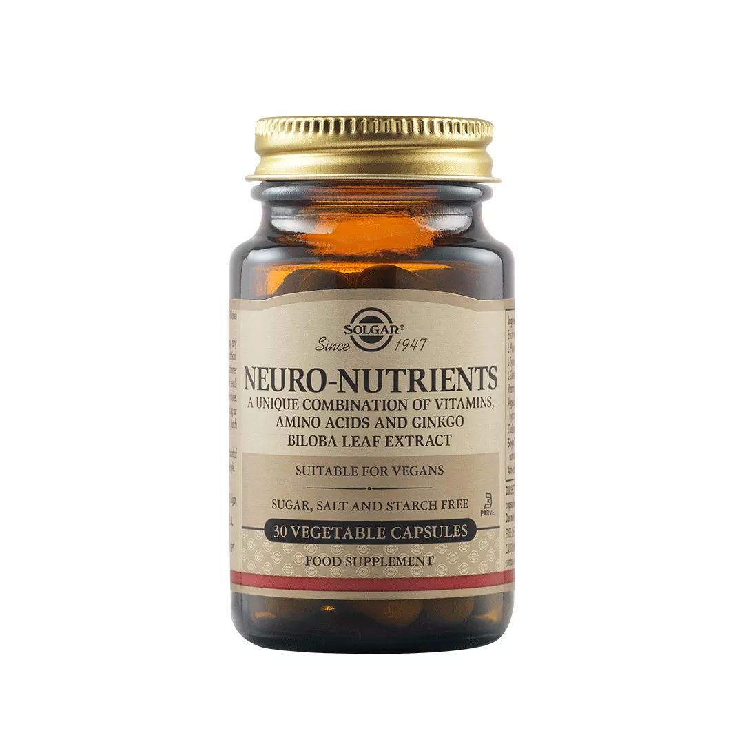 Neuro-Nutrients, 30 capsule, Solgar, [],farmaciabajan.ro
